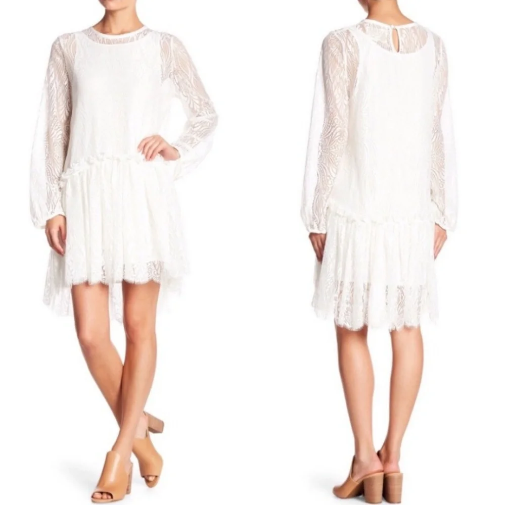 JOHNNY WAS Rai Lace Dress - Picture 1 of 8